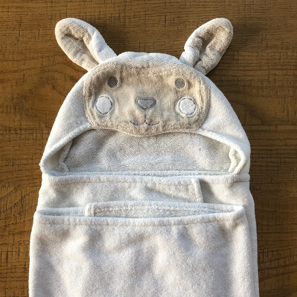 Pottery Barn Critter Baby Towel Lamb